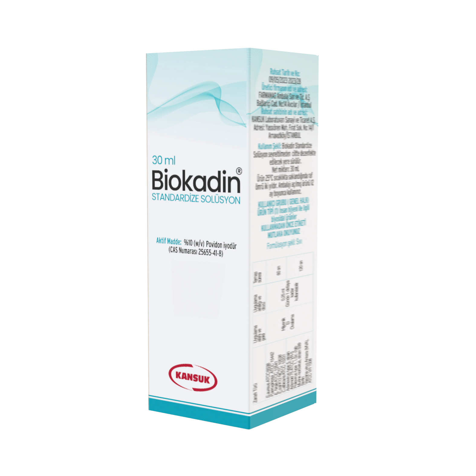 Biokadin Standardize Solüsyon &nbsp;&nbsp;&nbsp;&nbsp; 30 ML